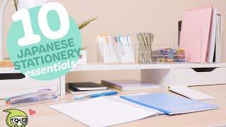 10 Japanese Stationery Essentials EVERYONE Should Own ️ 