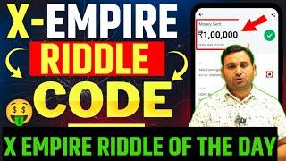 Xempire Riddle Of the Day Today 18 September | Xempire Riddle of the Day | Musk Empire Riddle of Day