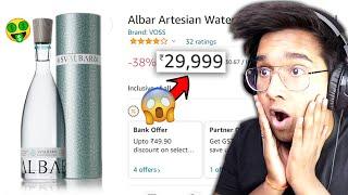 I BOUGHT THE MOST EXPENSIVE WATER on Amazon but....