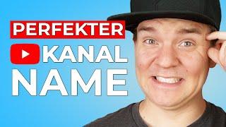 Einfache Tipps für deinen perfekten YouTube Kanal Namen! | Benni Bähr