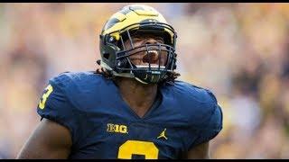 The Most Dynamic Defensive End in the COUNTRY  Rashan Gary Michigan Highlights
