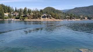 Pender Harbor, BC (from lunch spot at Skarlon Islands)