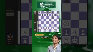 Vaishalini epic game at FIDE world Blitz Championship 2024 - Swiss rounds game 11 #chess