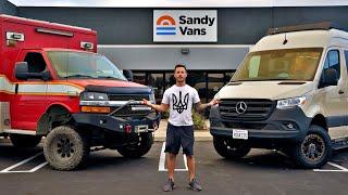 Trading My Ambulance For A 4x4 Sprinter! @sandyvans