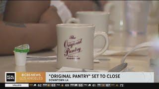 Historic L.A. landmark The Original Pantry to serve its final meal Sunday