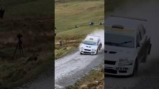 Full attack Mitsubishi Lancer Evolution #motorsport #rally #wrc #racing #españa #rallyleader #shorts