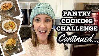 BUDGET COOKING from the PANTRY // SEEMINDYMOM PANTRY COOKING CHALLENGE DECEMBER 2020