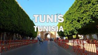 Tunis, Tunisia - Driving Tour 4K