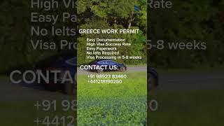 Greece Work Permit | Work Permit | Work Aboard | Talentwise Solutions