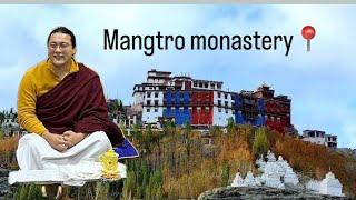 His eminence khondung Avikrita vajra rinpoche la ‍️||mangtro monastery||#ladakhivlogger #blessing