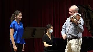 CMNW SF23 Masterclass with Paul Neubauer | Rebecca Clark Sonata for Viola and Piano, Mvt. I