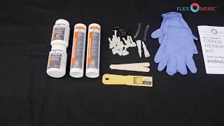 Flexomeric FLEXKIT-100 / FLEXKIT-200 Do It Yourself Crack Repair Kit