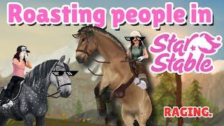 Roasting people in STAR STABLE...