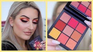 HUDA BEAUTY CORAL OBSESSIONS PALETTE TUTORIAL | HANNAH SCHRODER