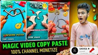 copy paste video on youtube and earn money | best youtube channel ideas | copy paste on youtube