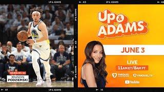 Up & Adams Show with Kay Adams | Golden State Warriors Guard Brandin Podziemski | June 3, 2025