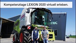 Kompetenztage CLAAS LEXION 2020 virtuell erleben.