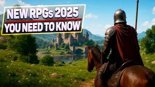 Top 25 NEW RPGs You NEED To Know About in 2025