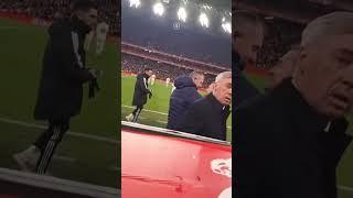 He really did ask mrancelotti for chewing gum 