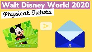 How to get physical Disney Tickets?