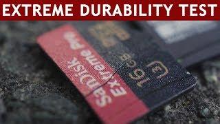 How durable are MicroSD cards? | Water, Heat, Cold, X-Ray, Shocks, ...