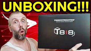 THRUSTMASTER T818 DIRECT DRIVE UNBOXING 