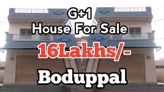 Below 20Lakhs Commercial House For Sale in Hyderabad | 29sqyds | G+1#16Lakhs #boduppal