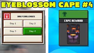 Minecraft Eyeblossom Cape Day 4 Challenge: Smash 15 Bugs Whilst Wearing the Dev Hat