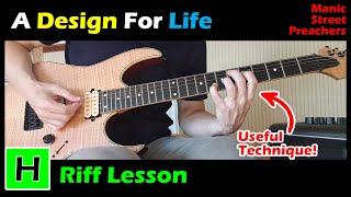 Essential Beginner Guitar Songs | A Design For Life (Manic Street Preachers) Riff Lesson