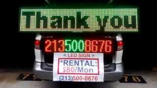 BEST 3color LED sign!