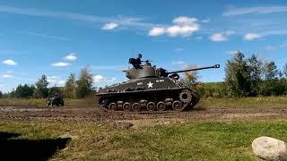 Armor Parade at The Ontario Regiment Museum in Oshawa Ontario