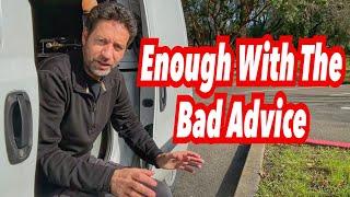 Endless Bad Advice In Vanlife, City Vanlife Versus Desert Van Living #adayinalife #vlog