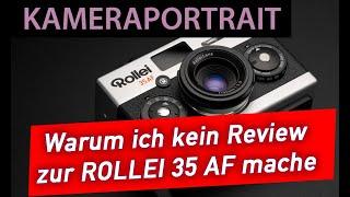 Analoge Fotografie: Die Kamera die Stephan Wiesner nicht versteht - Kein Review der Rollei 35 AF