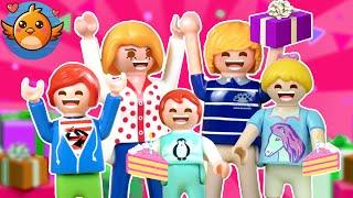 Playmobil Film Deutsch: HAPPY BIRTHDAY!Familie Vogel feiert Geburtstag von Emma, Julian & Hannah!