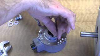 How to Install a Hollow Shaft Rotary Encoder with a tether