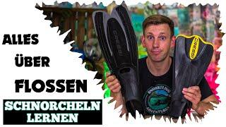 Alles was du über Flossen wissen musst!  •  Schnorcheln lernen