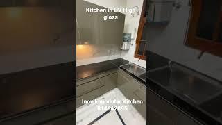 Modular Kitchen in UV High gloss