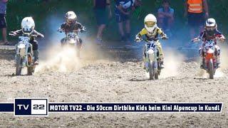 MOTOR TV22: Die 50ccm Dirt Bike Kids  beim KTM Kini Alpencup in Kundl 2021