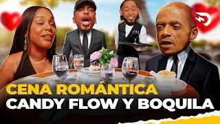 CENA ROMANTICA CANDY FLOW BOQUILLA  EL DOTOL NASTRA