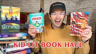So many great new books! Kid Lit Book Mail