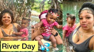 Life of a Single Mother | Took Baby Blessing To Her First River | Must Watch