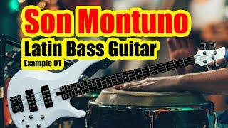  SON MONTUNO  Latin Bass Guitar Afro-Cuban Groove 