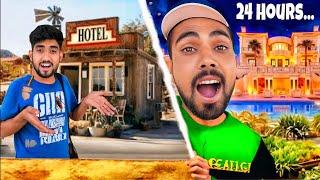 Surviving for 24 hours in different budgets hotel
