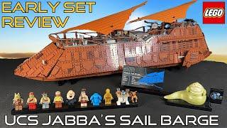 EARLY REVIEW: LEGO Star Wars UCS Jabba's Sail Barge Set 75397