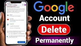 Google Account Delete Kaise Kare | How To Delete Google Account