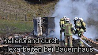  Kellerbrand bei Bauernhaus in Tux 