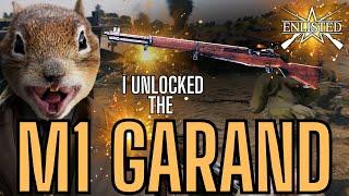 TRYING THE M1-GARAND! (Enlisted M1 Garand Gameplay)