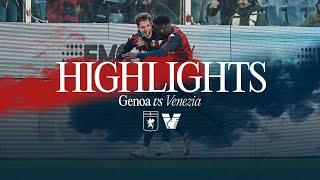 GENOA 2-0 VENEZIA | HIGHLIGHTS | SERIE A ENILIVE 24/25