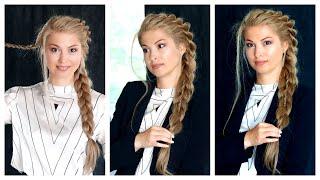‍️ FROZEN ELSA BRAID HAIRSTYLE | Keep your hair away from your face this summer