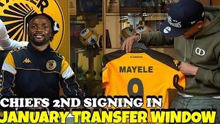 "WOW! FISTON MAYELE, CONGOLE STRIKER COACH NABI IN KAISER CHIEFS, is the second signing for amakhosi